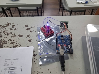 「智慧感測器應用於高效節能技術實作講座」課程活動