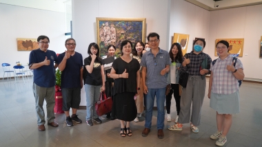 社會實踐經驗分享系列活動 _《花卉與駱駝的相遇》彭梅香創作展暨《作品導覽》專題講座