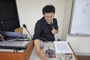 「智慧感測器應用於高效節能技術實作講座」課程活動