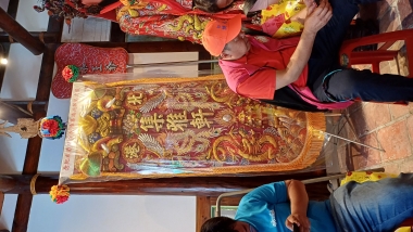 集雅軒北管樂隊與北港廟宇平安符的資料蒐集與田野調查