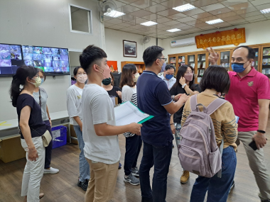 範疇一與二的排放源實地勘查及鑑別